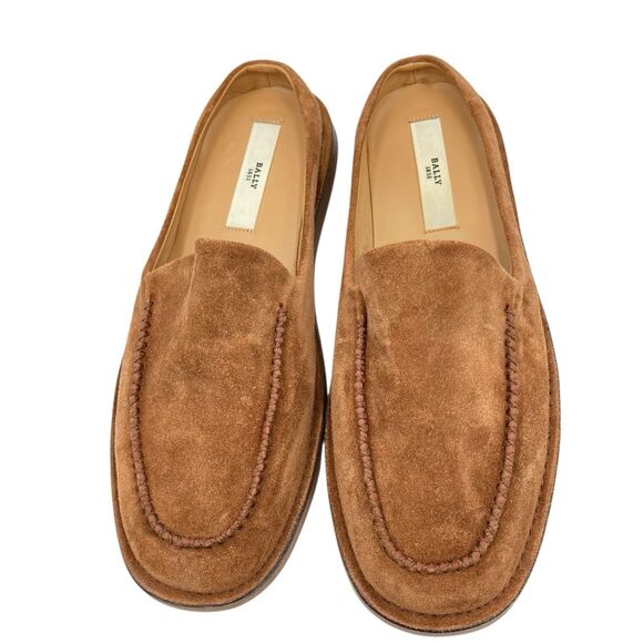 Bally Fosko Men 7 Cuero Calf Suede Leather Mules & Clogs Slipper MSRP $1130 NWOB main image 12